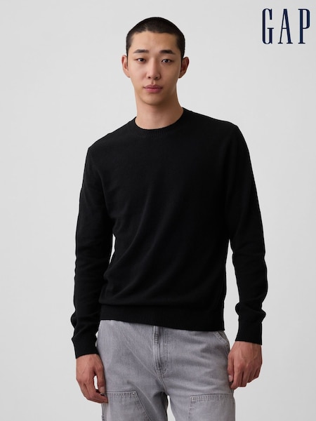 Juoda - Regular Gap Cashsoft Crew Jumper