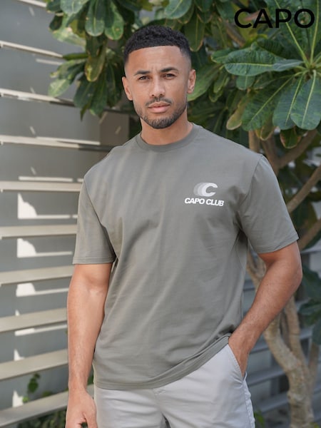 Grün - Regular Capo Club Speed T-shirt