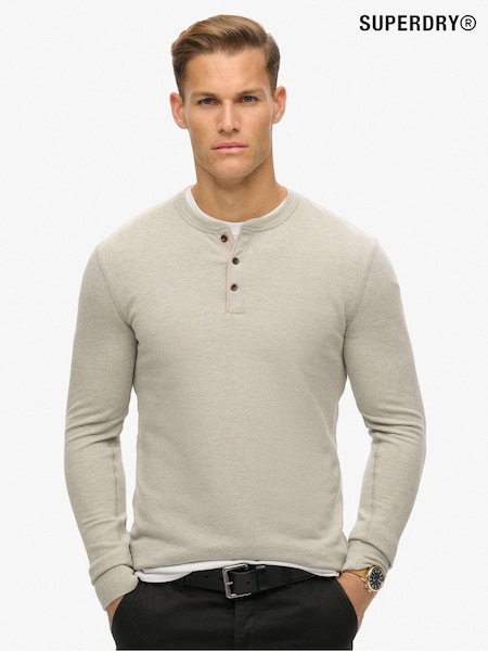 Superdry Grey Merchant Grandad Top (803425) | € 30