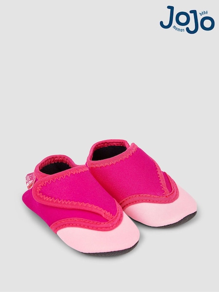JoJo Maman Bébé Pink Baby Beach and Swim Booties (803558) | €16