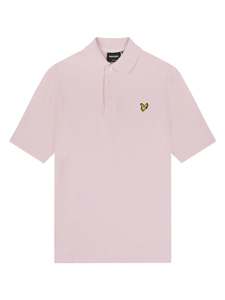 Roz deschis - Tricou polo Lyle & Scott Classic pentru băieți (804360) | 146 LEI - 167 LEI
