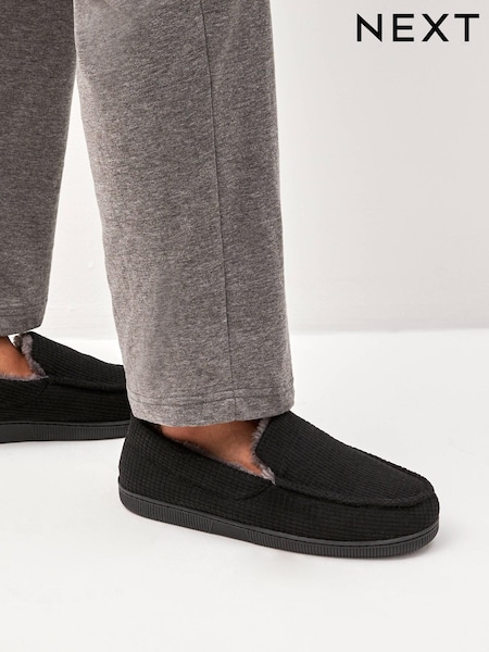Black Apron Close Back Slippers (805012) | €11.50