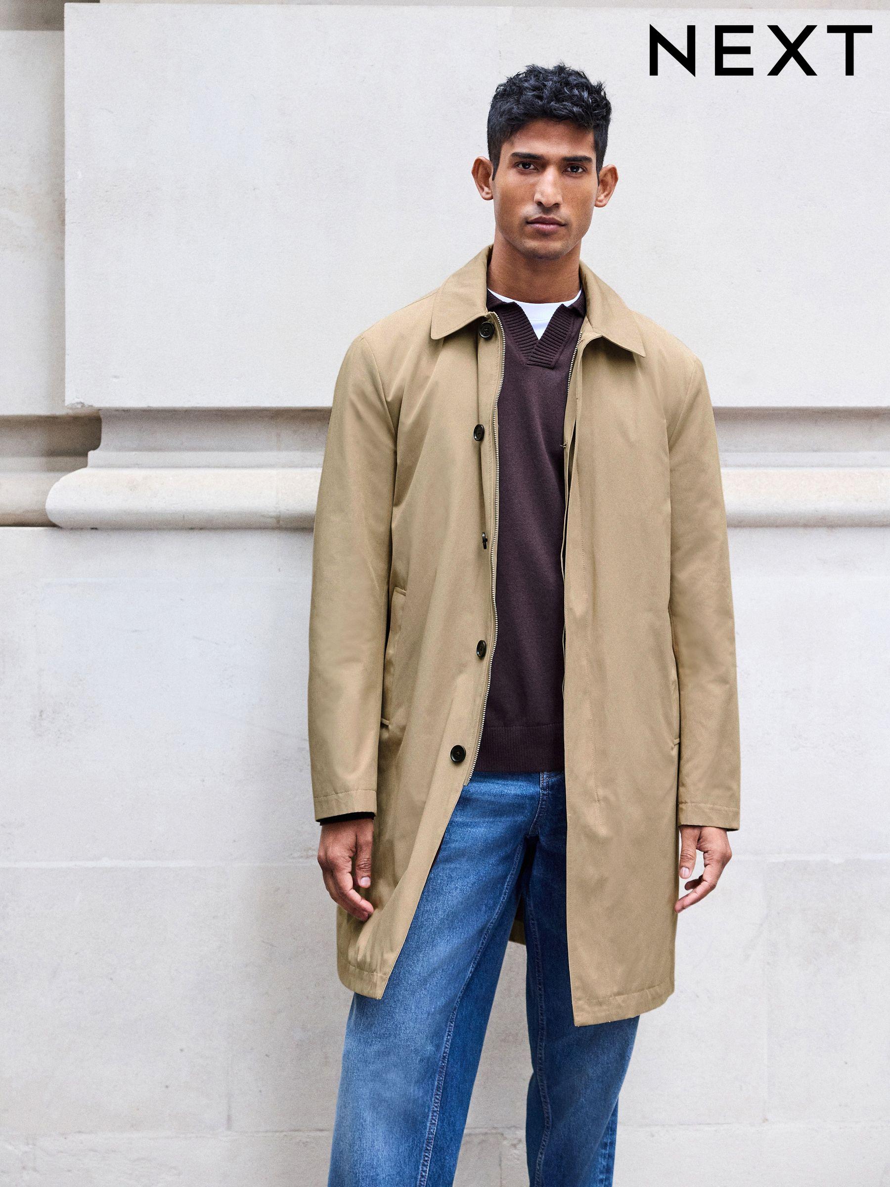 Next mens long coats store