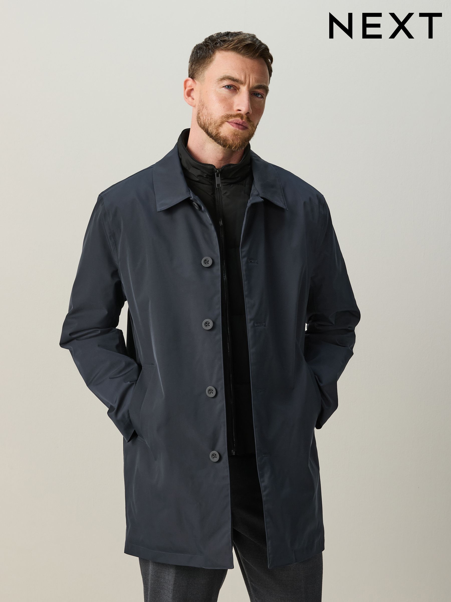 Mens Coats | Overcoats & Parka Coats | Next Romania