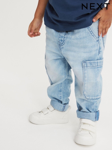 Light Blue Denim Utility Jeans (3mths-7yrs) (806732) | € 12 - € 14