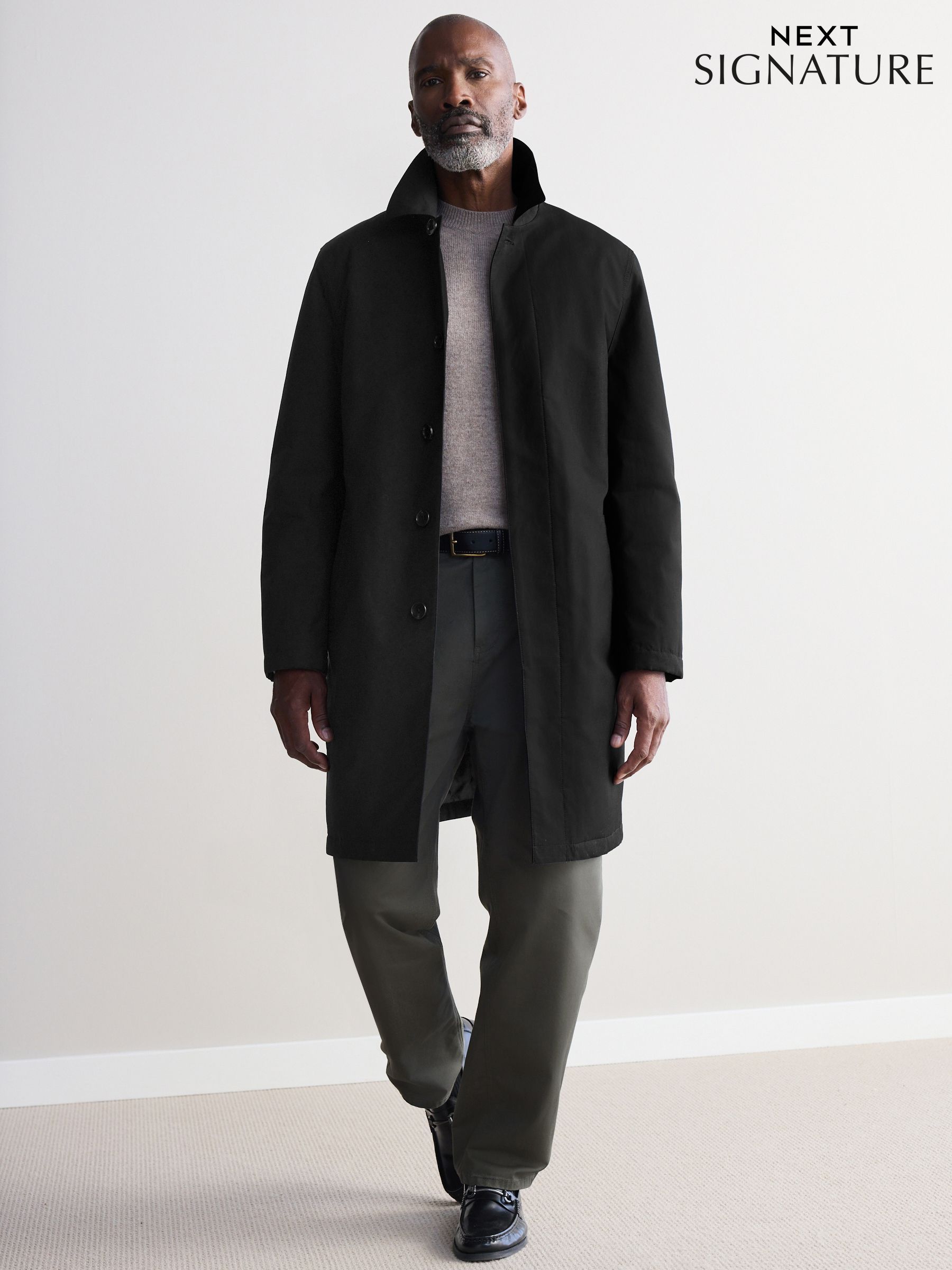 Water resistant trench coat mens best sale