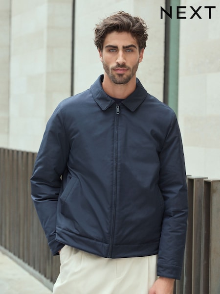 Marineblau/blau - Shower Resistant Padded Harrington Jacket (806891) | 49 €