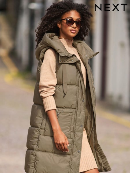 Mink Brown Padded Gilet (807844) | €21.50