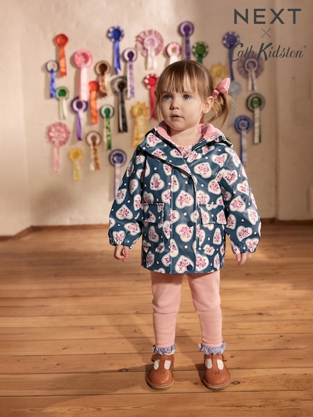 Blue Cath Kidston Heart Print Trench (3mths-7yrs) (809195) | AED152 - AED173