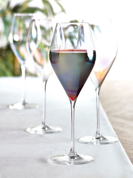 Paris Iridescent Lustre Set of 4 Red Wine Glasses (809377) | €11.50