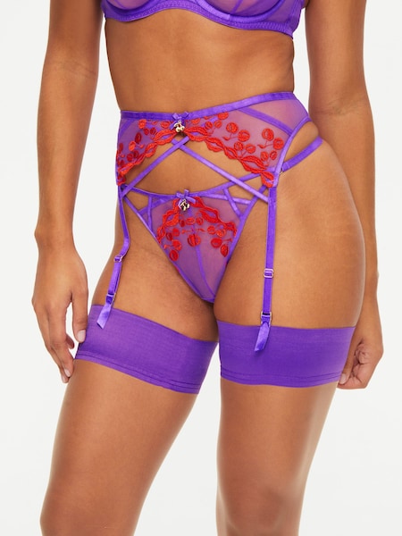 Ann Summers Bright Cherry Kiss Suspender Belt (809683) | 57 LEI