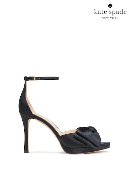 kate spade new york Satin Bridal Bow Court Heel Sandals (810243) | €108