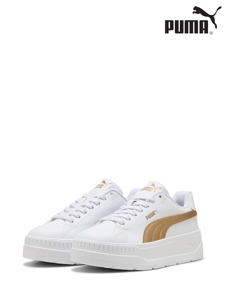 White - Regular Puma Karmen Classic Metallic Glam Sneakers
