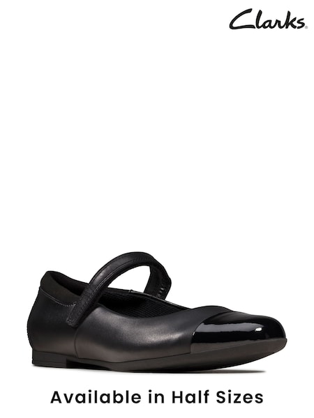 Clarks Scala Gem Leather Mary Jane Shoes (811024) | 208 LEI - 219 LEI