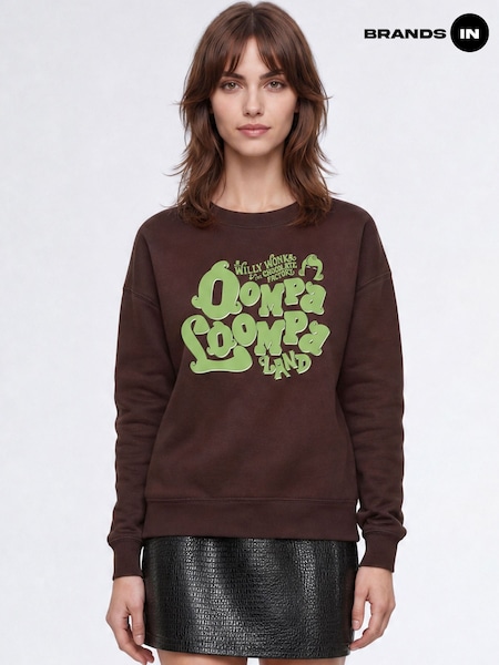 Brun - Brands In Willy Wonka Oompa Loompa Land julegenser