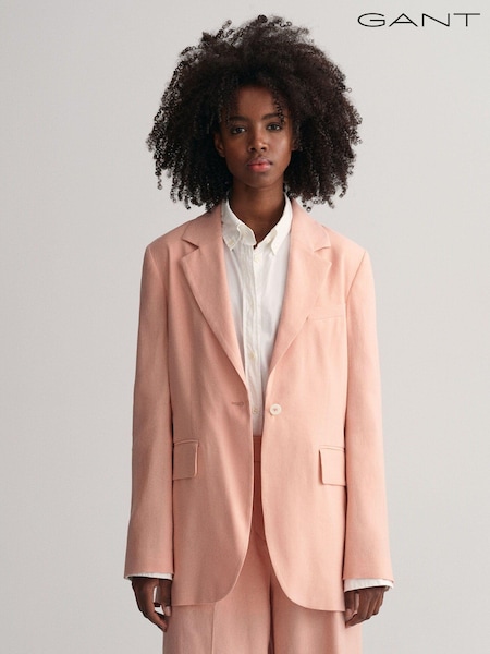 GANT Orange Stretch Linen Blazer (812104) | 237 €