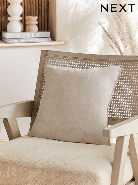 Stone 45 x 45cm Soft Velour Cushion (812297) | €10