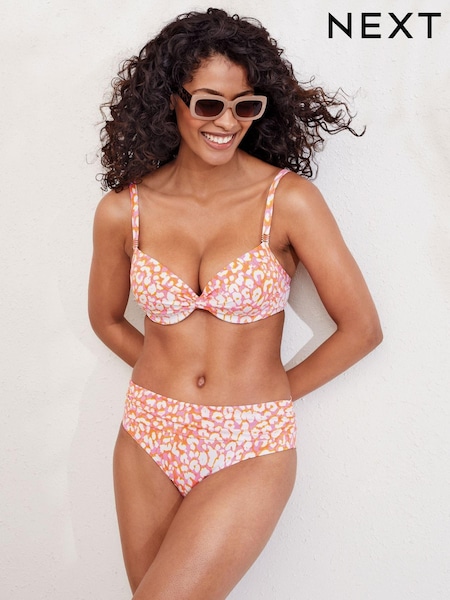 Peach rožnata - Shape and Tummy Control Bikini Top (813222) | € 7