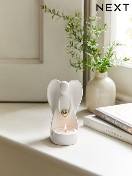 White Angel Tea Light Candle Holder (813929) | €11