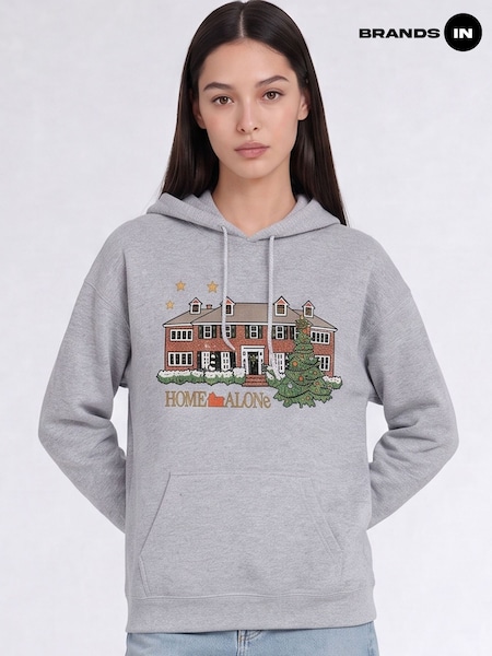 Pilka - Brands In Disney Home Alone House Christmas Hoodie