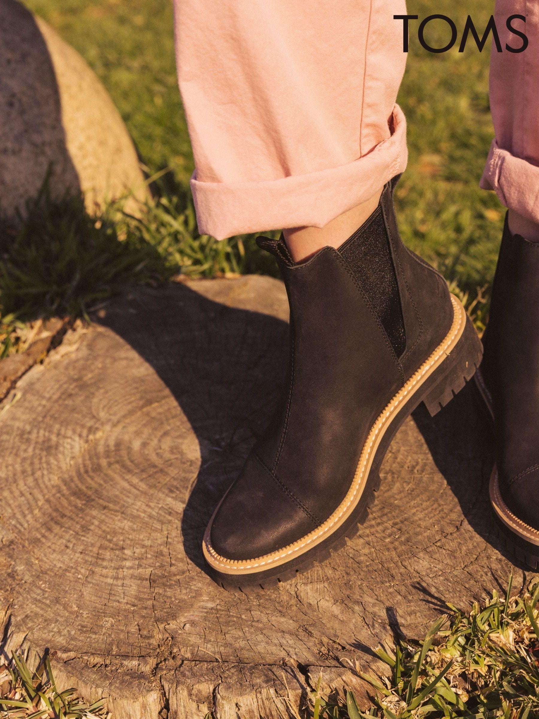 Toms flat boots cheap