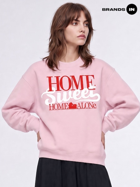 Pink - Brands In Disney Home Alone Sweet Christmas Sweatshirt