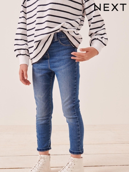 Mid Blue Regular Length Stretch Jeggings (3-16yrs) (815020) | €14 - €20