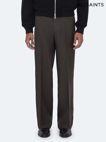 Brown - Regular Allsaints York Trousers