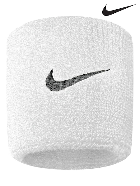 Nike White Swoosh Wristband (815784) | €12