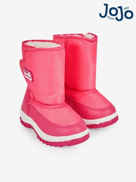 JoJo Maman Bébé Fuchsia Cosy Snow Boots (816675) | AED148 - AED166