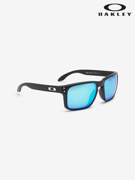 Oakley Holbrook Black/Blue Sunglasses (817985) | AZN 449
