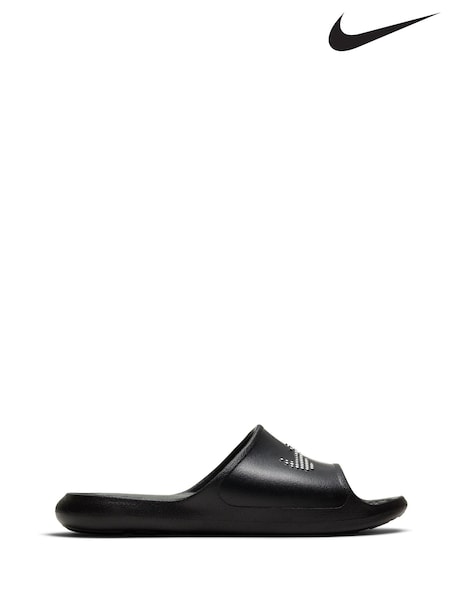 Nike Black Victori One Shower Sliders (818095) | €17