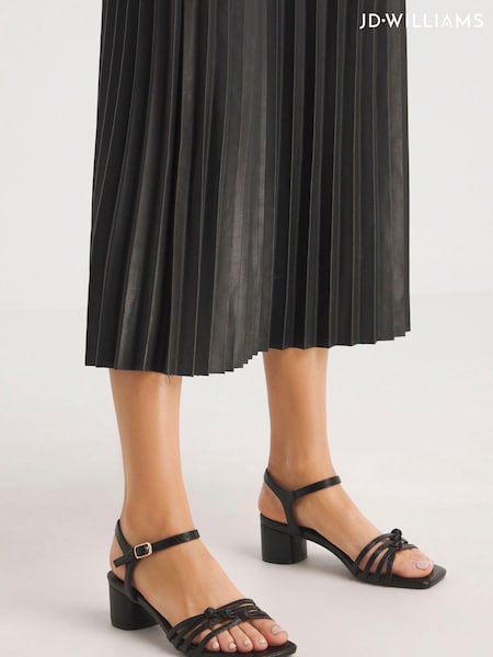 JD Williams Strappy Sandals With Flexi Sole In Wide Fit (818508) | 125 LEI