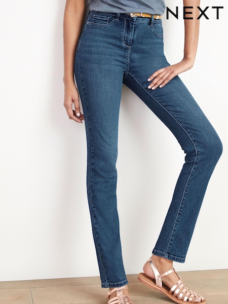 Denim, Mittelblau - Power Stretch Slim Jeans (819435) | 17 €
