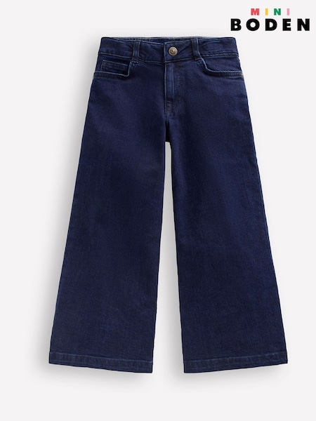 Blue - Boden Wide Leg Jeans