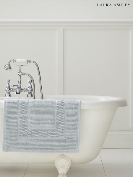 Laura Ashley Cotton Border 100% Cotton Bath Mat (821045) | 37 €