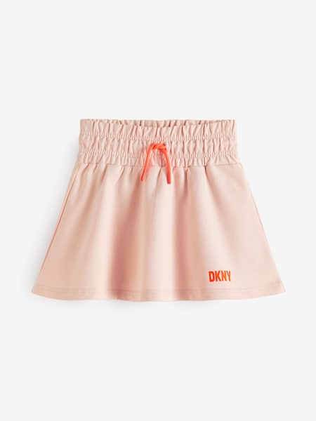 DKNY Pink Jersey Skirt With Oversized Waistband (821061) | €35 - €38