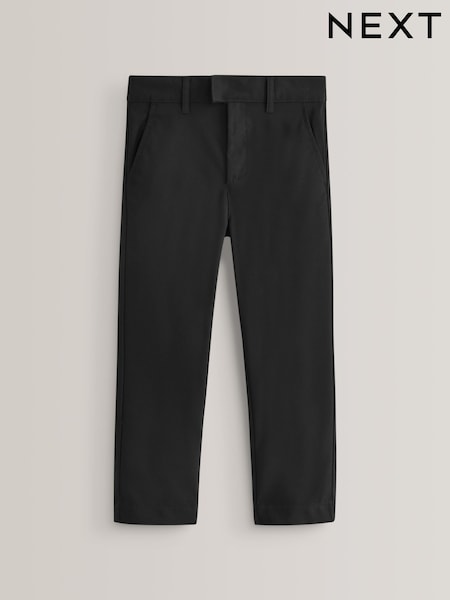 Black Plus Waist School Formal Stretch Skinny Trousers (3-17yrs) (821202) | €11 - €22