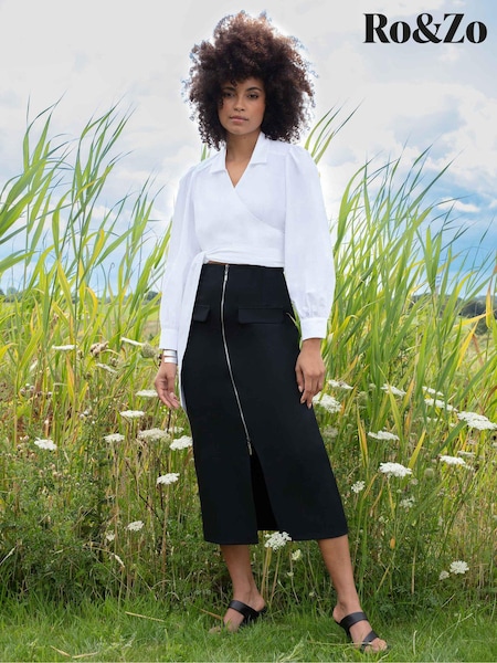 Ro&Zo Utility Black Skirt (821405) | 68 €