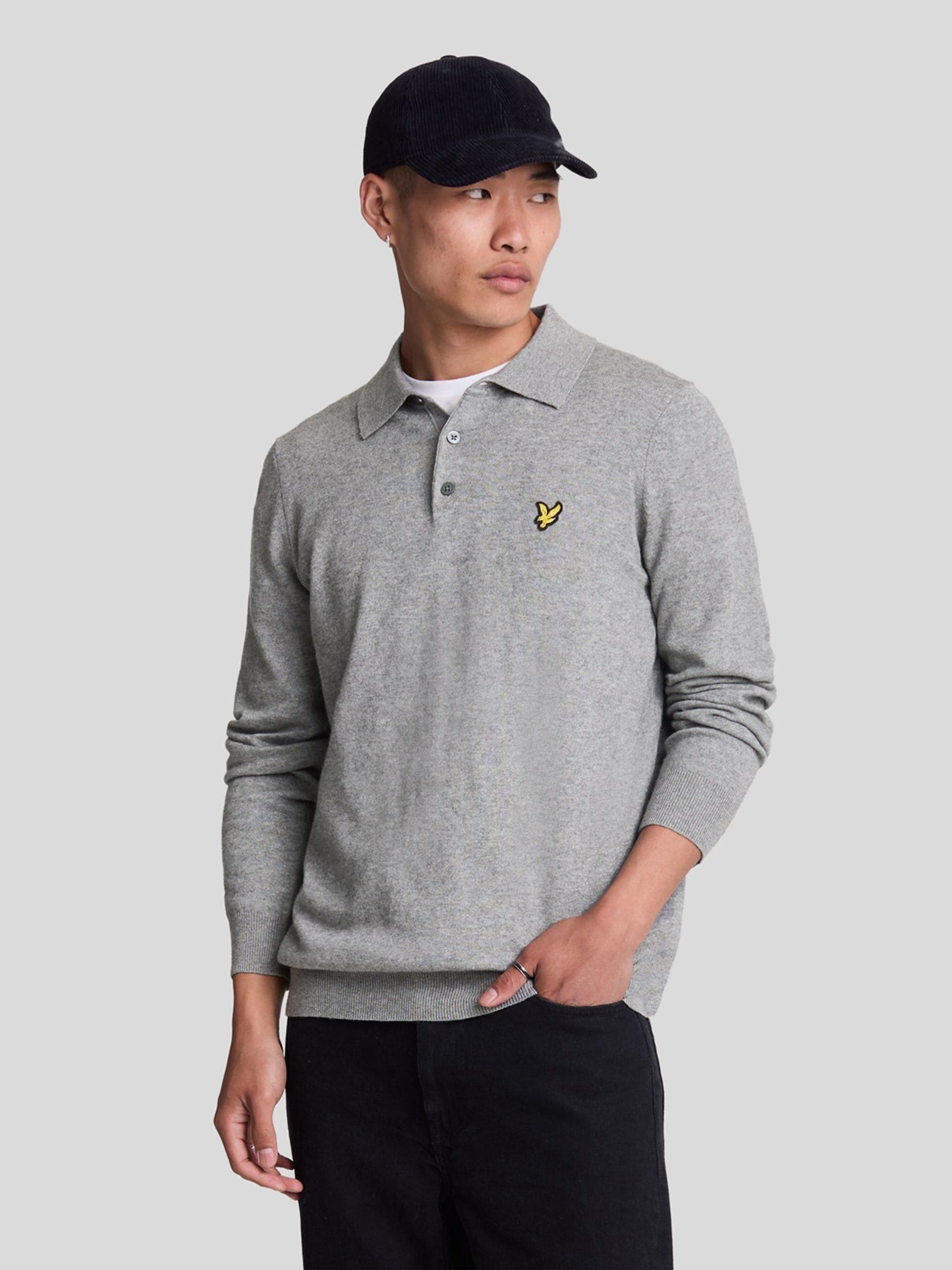 Lyle and scott grey jumper top