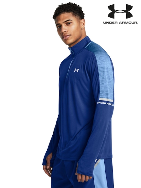 Under Armour Blue Core+ Tech Quarter Zip Sweat Top (822232) | €38