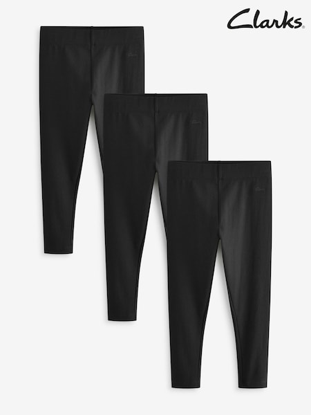 Negro - Clarks School Jersey Leggings 3 Pack (823160) | 18 € - 28 €