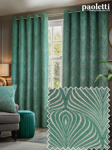 Paoletti Gatsby Jacquard Eyelet Curtains (823400) | NT$3,080 - NT$7,460