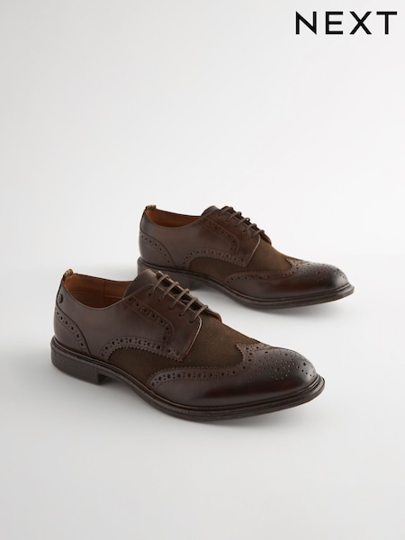 Brown Heritage Brogue Shoes (824393) | €35