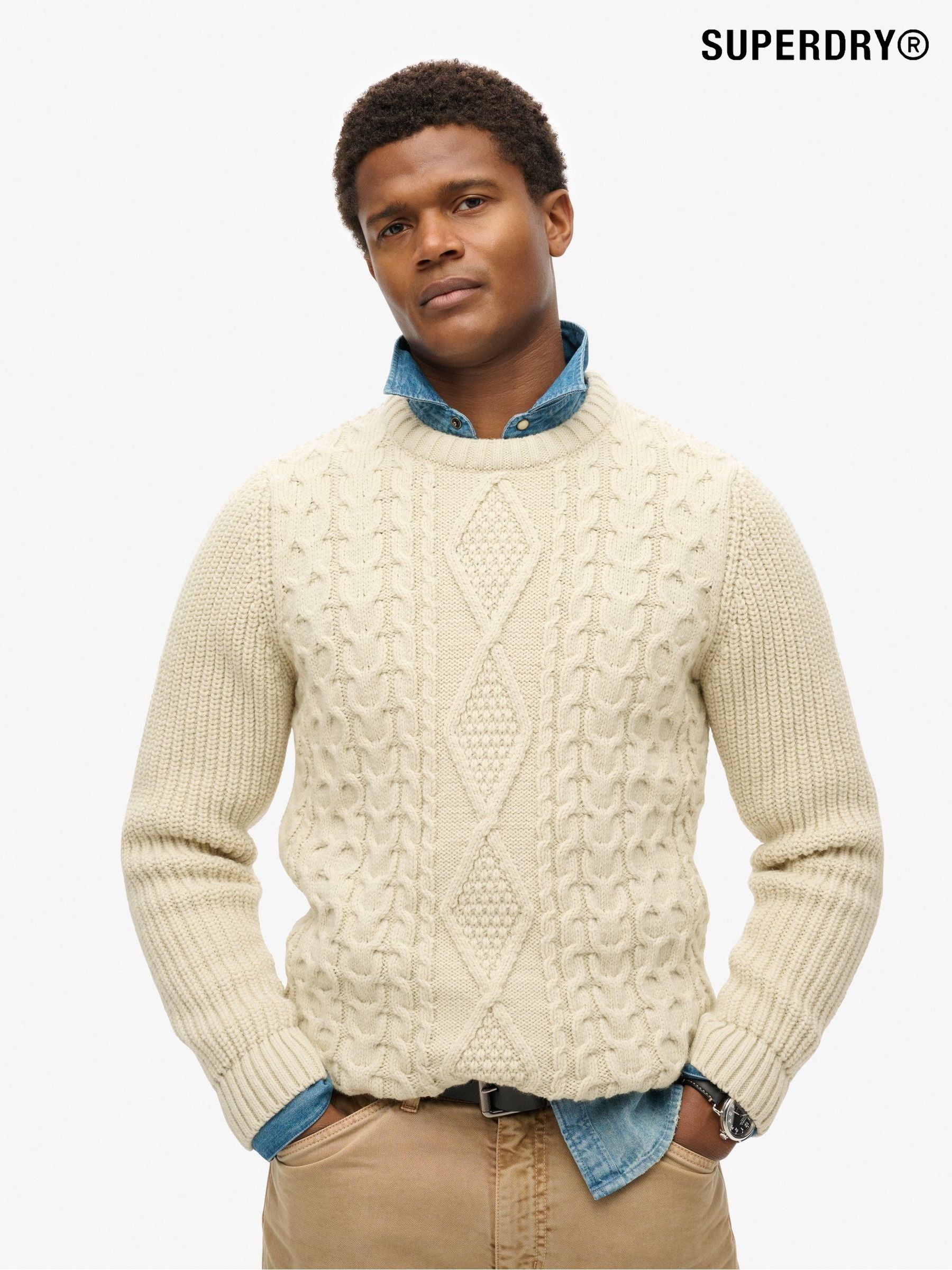 Superdry long jumper cheap