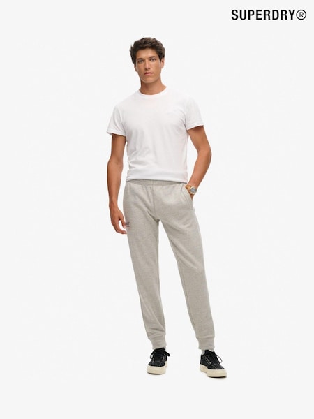 Superdry Light Grey Marl Essential Logo Joggers (824819) | €83