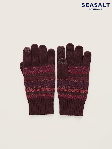 Rød - Regular Seasalt Cornwall Very Clever Gloves