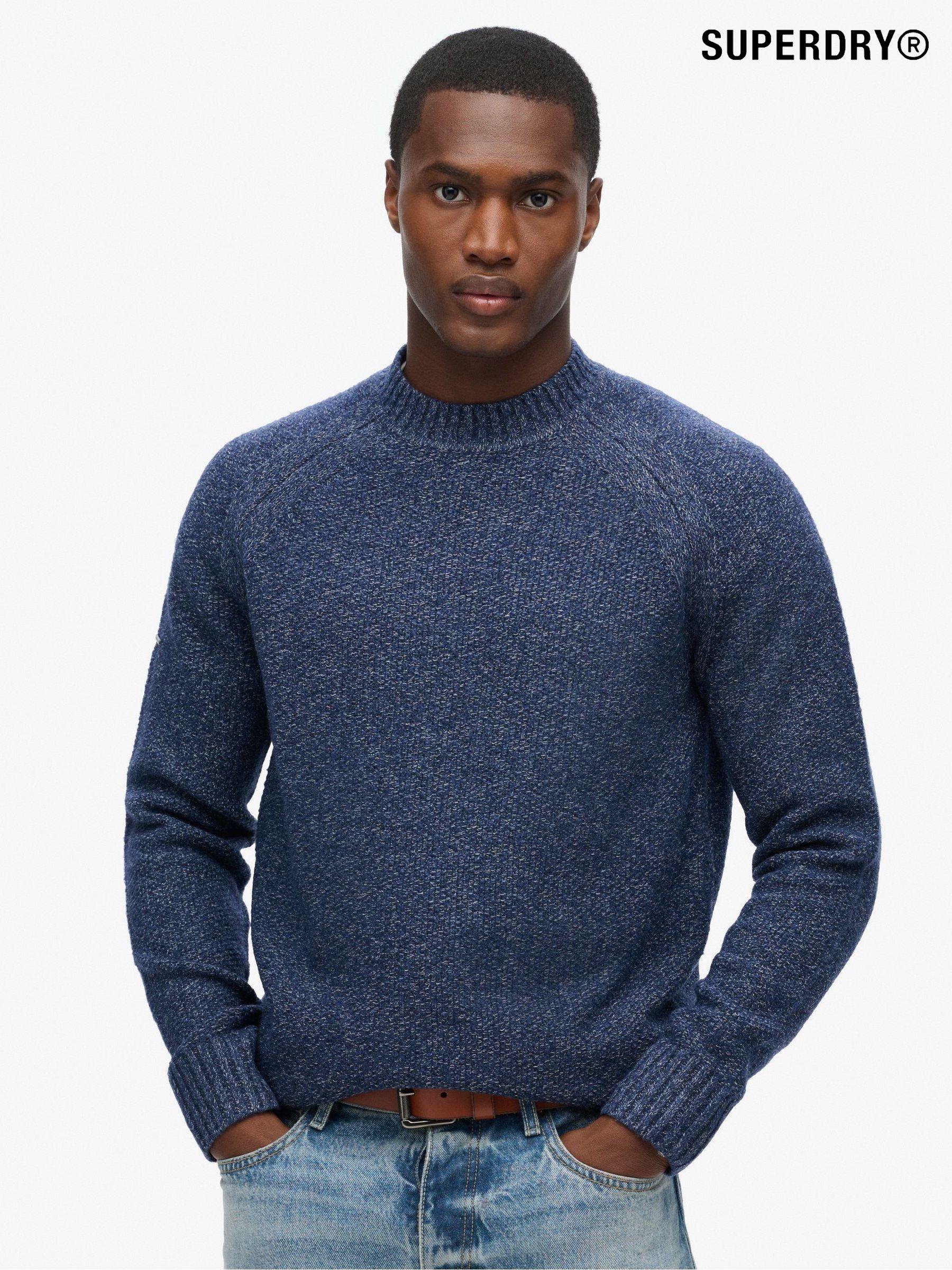 Jumpers Superdry Plain Long Sleeve Crew Neck Knitwear Next Oman