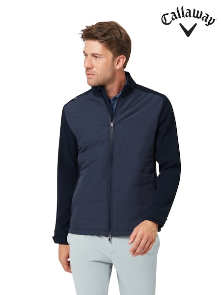 Black - Regular Callaway Apparel Full Zip Insulated Primaloft Jacket