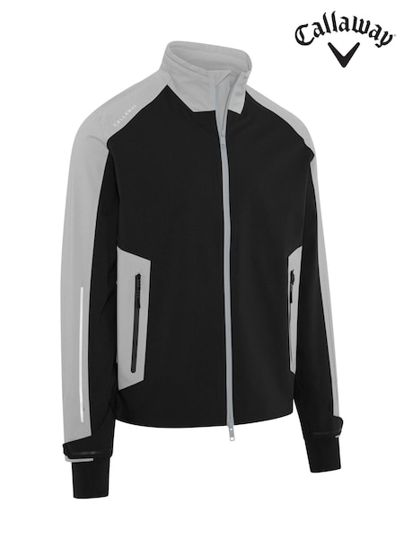 Svart - Regular Callaway Apparel Black Stormguard Pro Waterproof Jacket